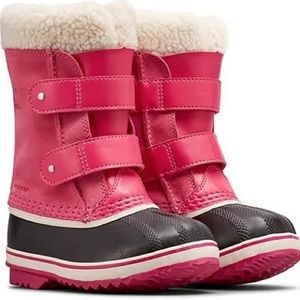 Sorel Children 1964 PAC Strap Fur Lined Snow Boot 11 Waterproof